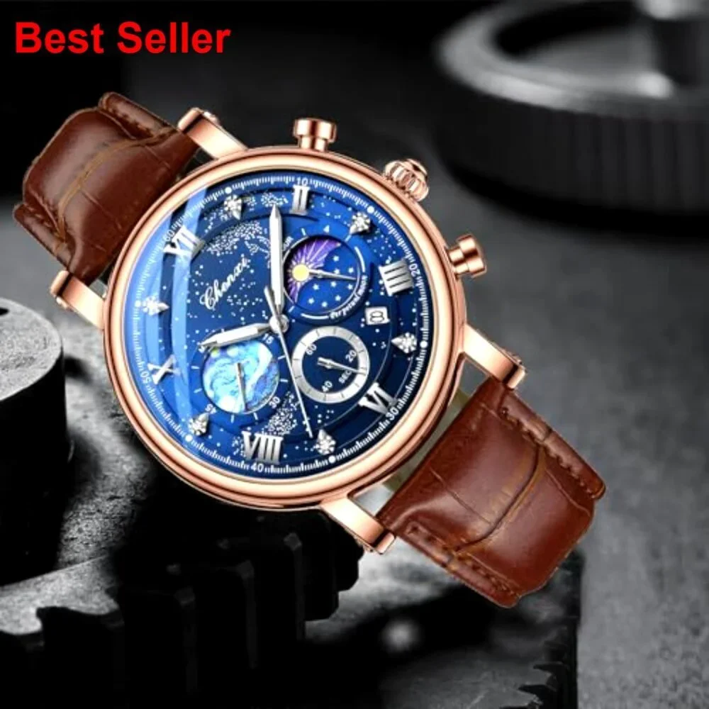 Men's Classic Multifunctional Military Sports Analog Watch Waterproof Luminous